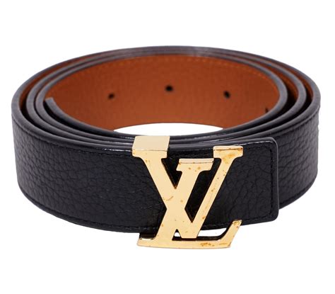 black damier louis vuitton belt with gold buckle|louis vuitton reversible belt price.